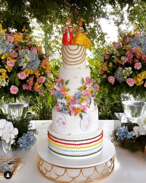18 bolo de casamento umbandista @souzamonicalinsde