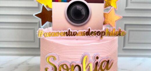 17 bolo decorado tema Instagram @lovecakes byfernandapaula