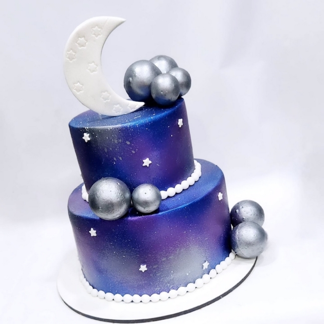 10 bolo galáxia 2 andares @doceriadaraposa