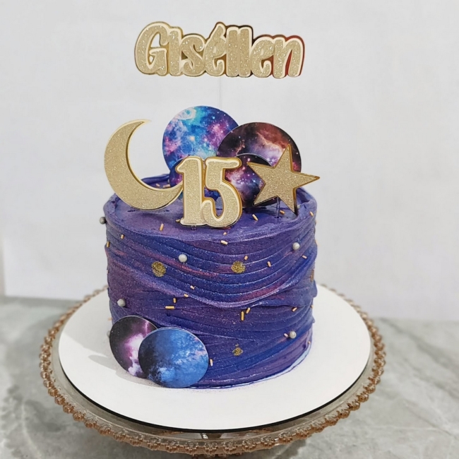 18 bolo galáxia 15 anos @bylacake