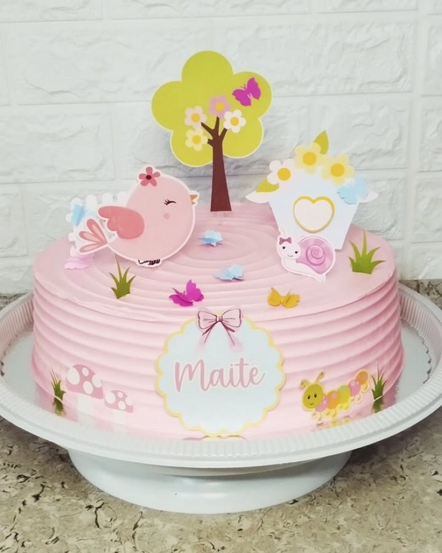 21 bolo de passarinho chá de bebê @camilavillialvescake