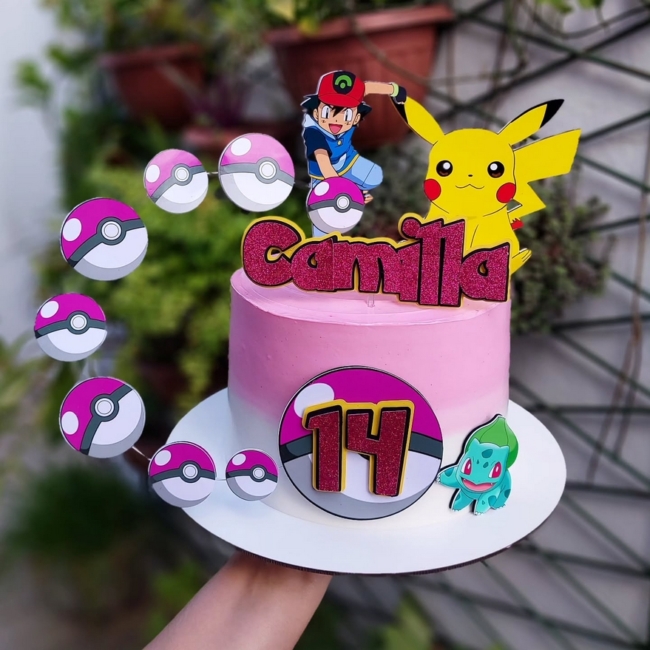 23 bolo Pikachu menina @gerlandiajatobaconfeitaria