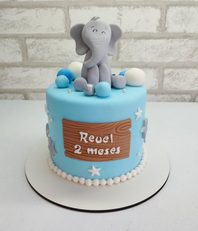 26 bolo elefantinho @bp doces