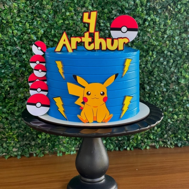 29 bolo Pikachu azul @sabor sem fim