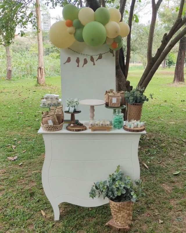4 decoração chá de bebê de passarinho @re decoracao