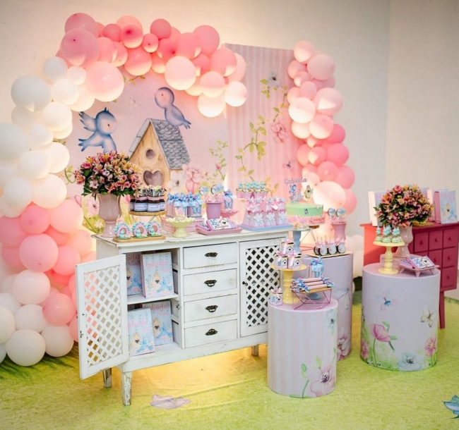 8 decoração passarinho chá de bebê @lisiamonteirofestas
