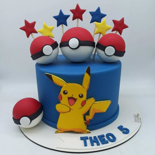 9 bolo Pikachu pasta americana @doceriah