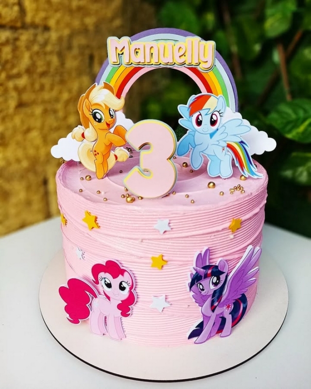 19 bolo chantininho My Little Pony @ deliciasdemanu