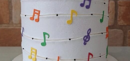 2 bolo simples com notas musicais @leguileo bolos