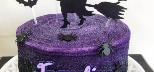 20 bolo de bruxa com glitter @eita bolo bom