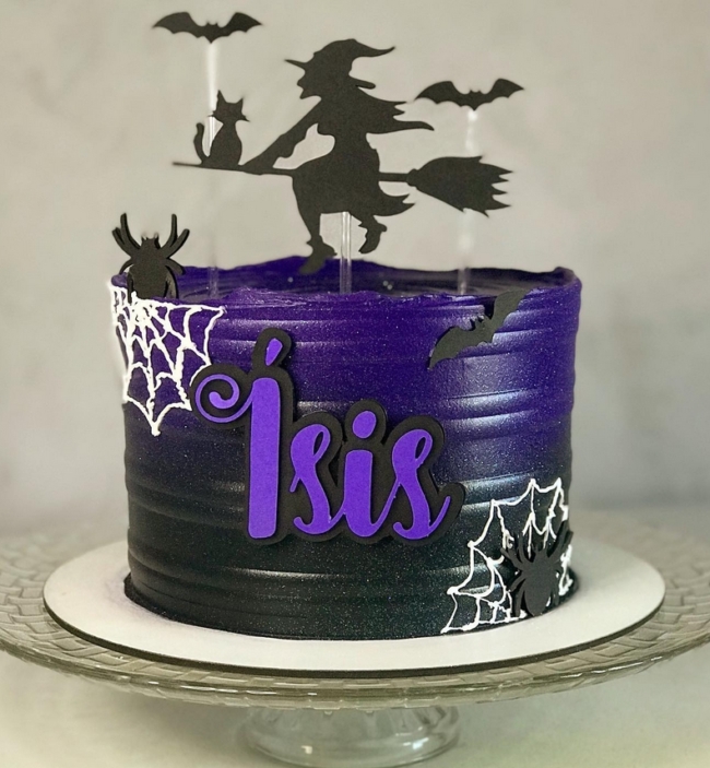 5 bolo simples bruxa @martin cakes