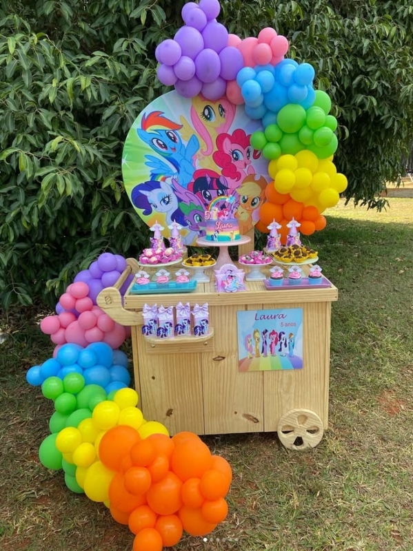 5 festa simples My Little Pony @lafet lafet
