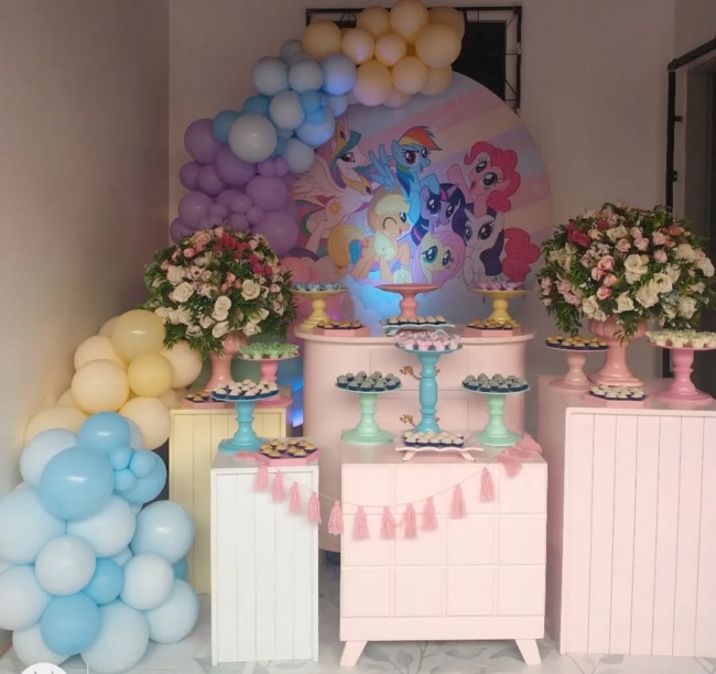 9 decoração My Little Pony @decorefestas santarem