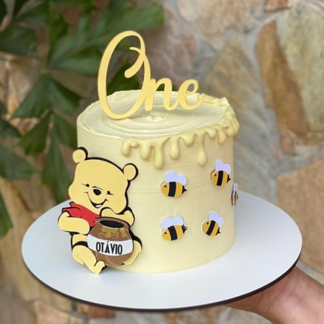 17 topo de bolo Ursinho Pooh @2b espaco criativo
