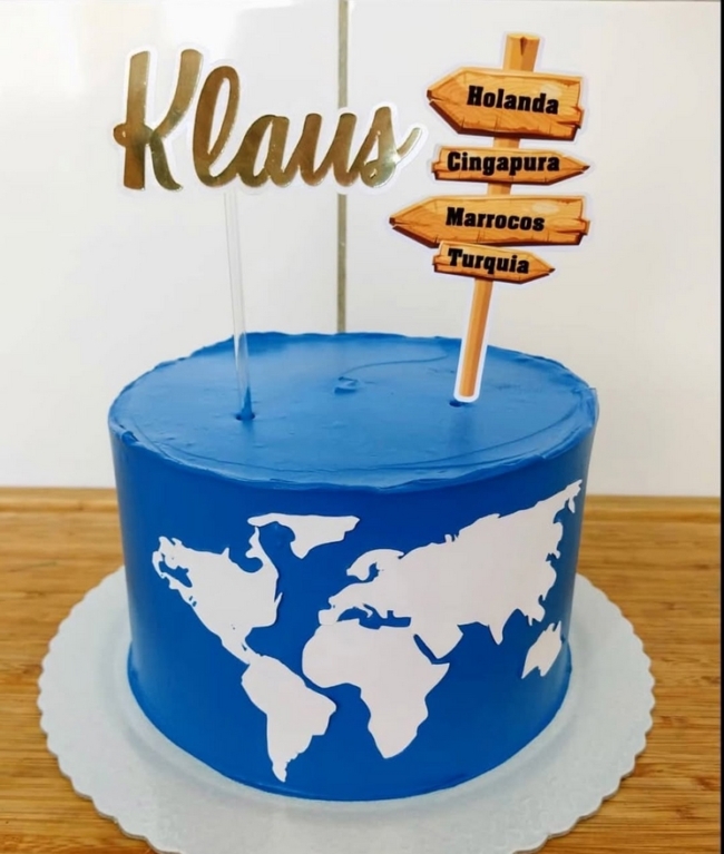 19 topo de bolo de viagem @taspersonalizados