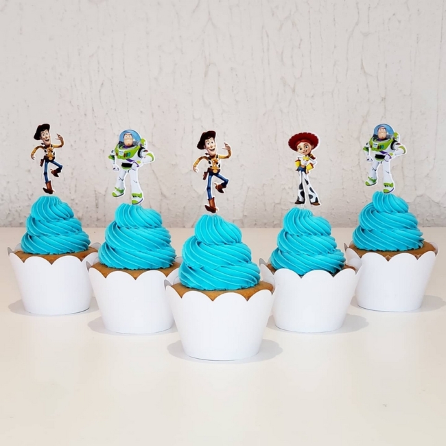 20 cupcake com topo Toy Story @binhadeliciasdoceria