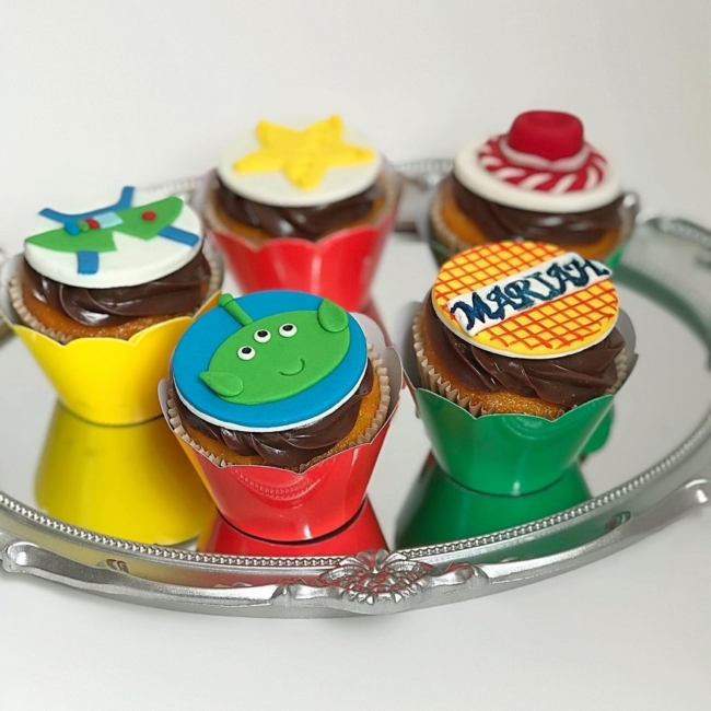 22 cupcake personalizado Toy Story @bolosdecoradosdasu