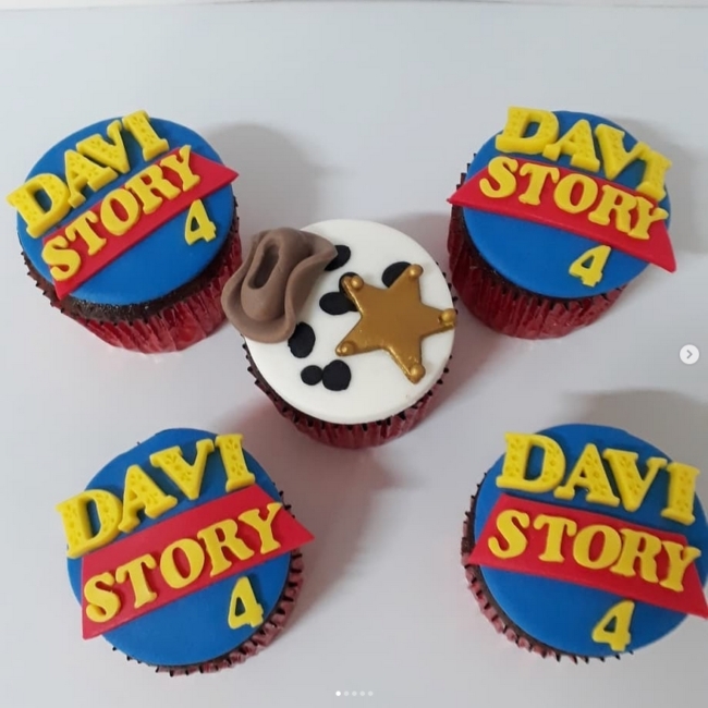 26 cupcake personalizado Toy Story @erica leme
