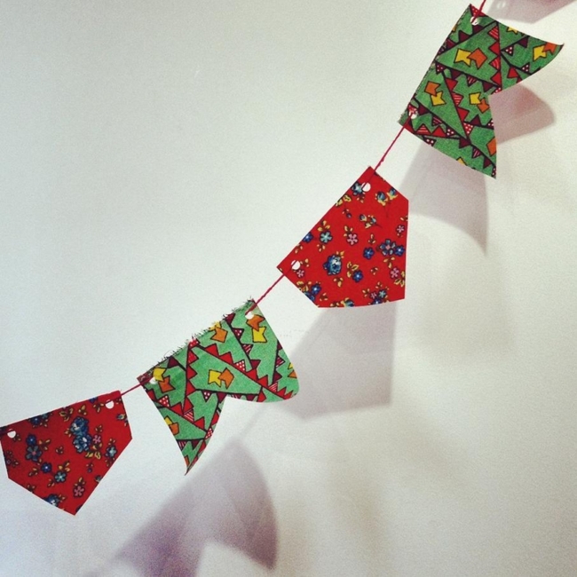 2 enfeite de bandeirinha para festa junina @florechitas