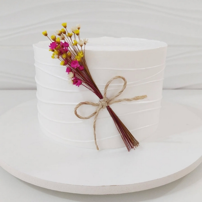 32 topo de bolo de flores secas @cakes jakeline pianco