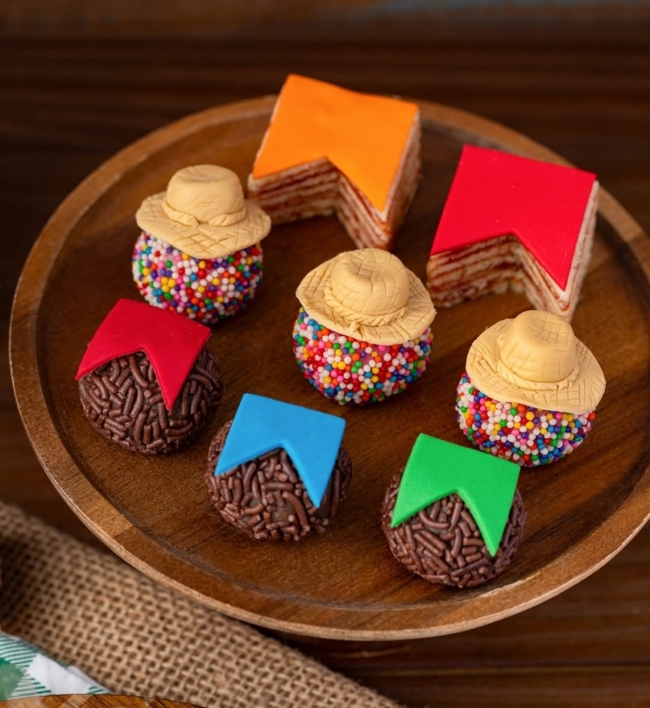 36 comidas doces para festa junina @pieceofcakebr