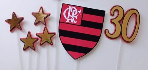14 topo de bolo do Flamengo @mimos d suzy