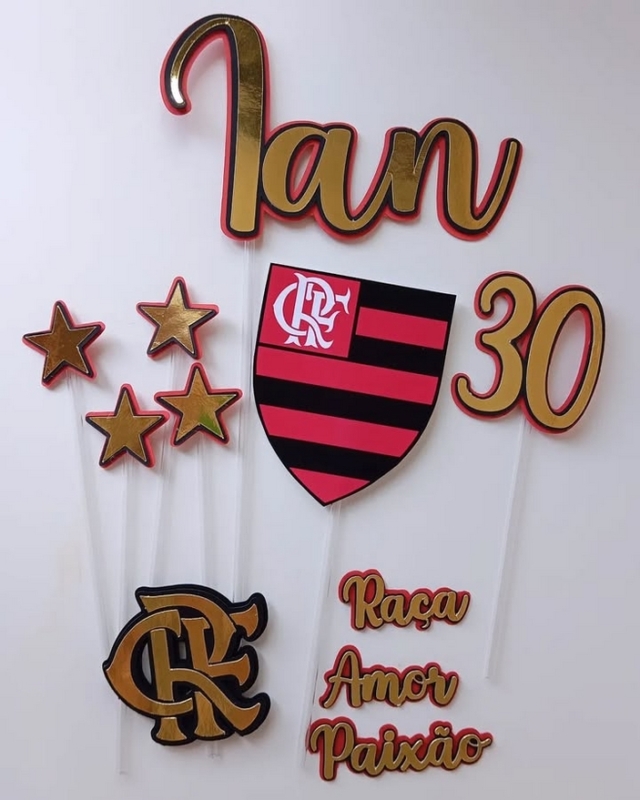 14 topo de bolo do Flamengo @mimos d suzy