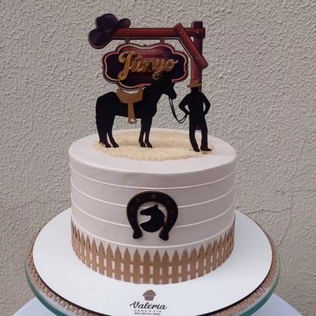 14 topo de bolo masculino country @amorearteneya