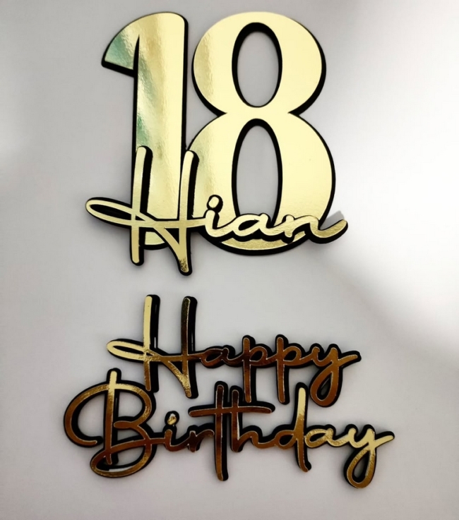 16 topo de bolo 18 anos masculino @donamaricota12