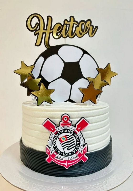 16 topo de bolo Corinthians masculino @elaine artspersonalizados