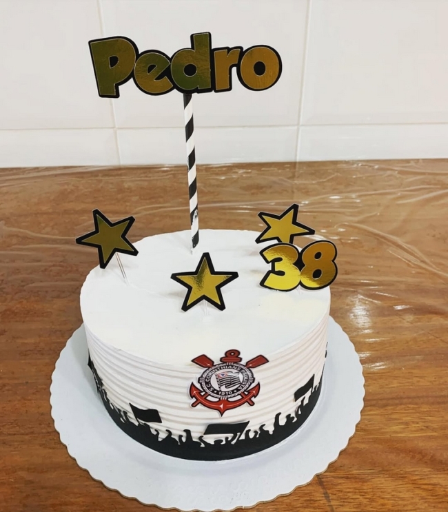 17 topo de bolo Corinthians masculino @quiitutesda pri