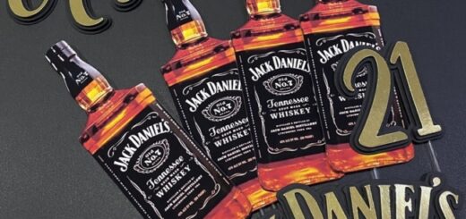 17 topo de bolo personalizado Jack Daniels @artesdape