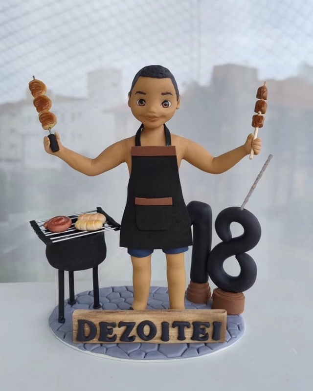 18 topo de bolo masculino biscuit @keziagamaboloscenograficos