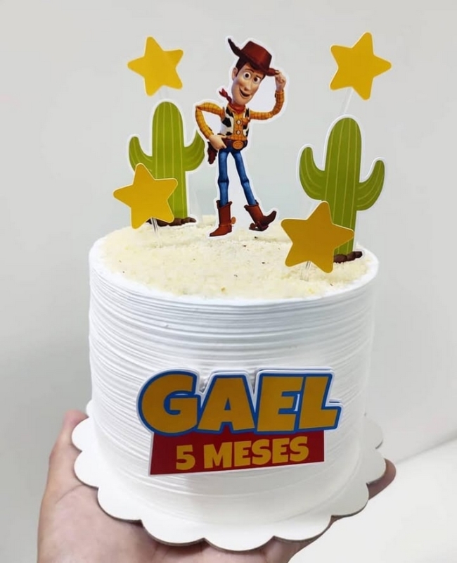 2 topo de bolo Toy Story @studiopaperpersonalizados