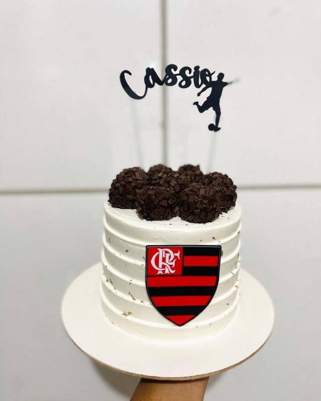 2 topo de bolo simples do Flamengo @potinhodossonho
