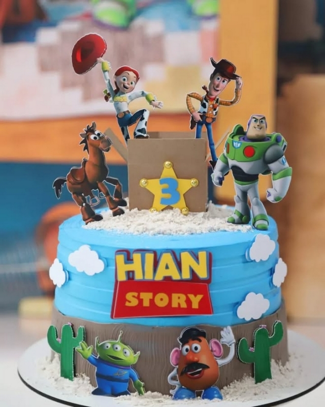 20 topo de bolo Toy Story personalizado @amorearteneya