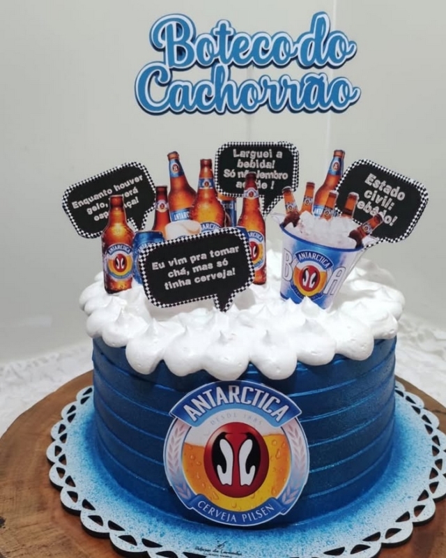21 topo de bolo boteco Antarctica @coisalindapersonalizadosgyn