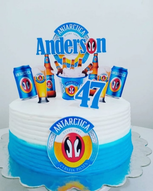 22 topo de bolo boteco Antarctica @maryah brindes