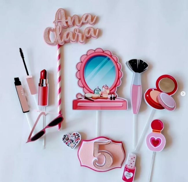 22 topo de bolo maquiagem infantil @euamolembrancinhas31