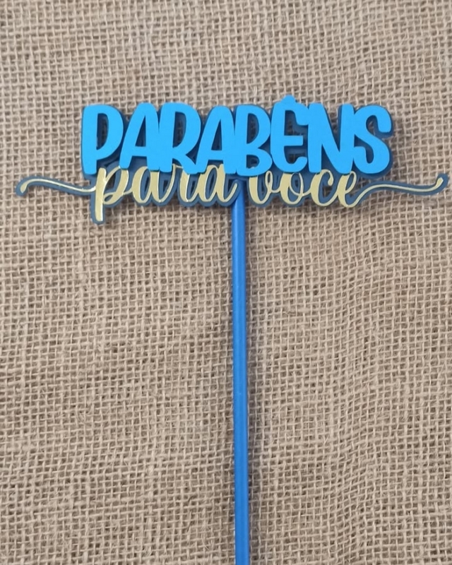 23 topo de bolo Parabéns masculino @llilian personalizados