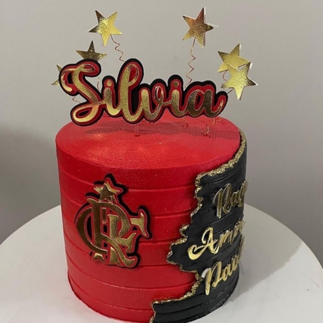 24 topo de bolo do Flamengo @amanda papelariaafetiva