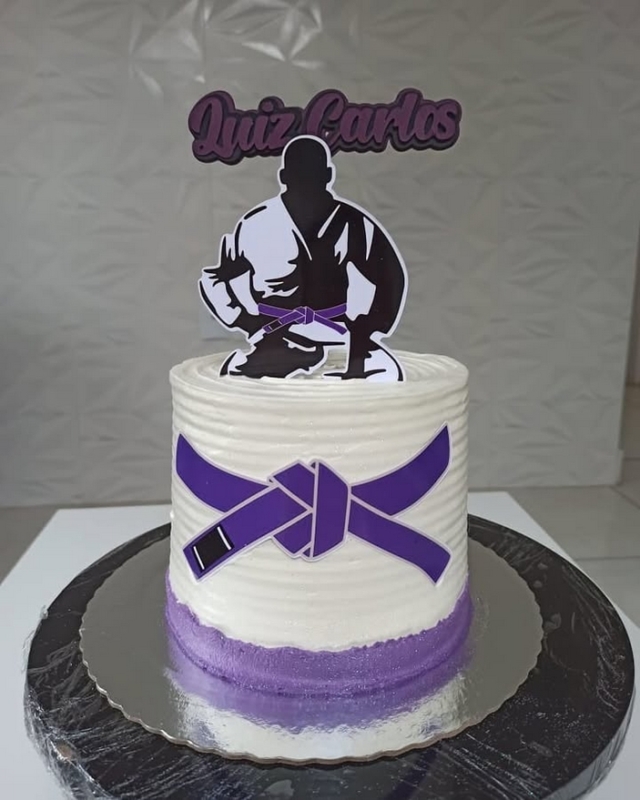25 topo de bolo jiu jitsu faixa roxa @dreydnogueirapersonalizados