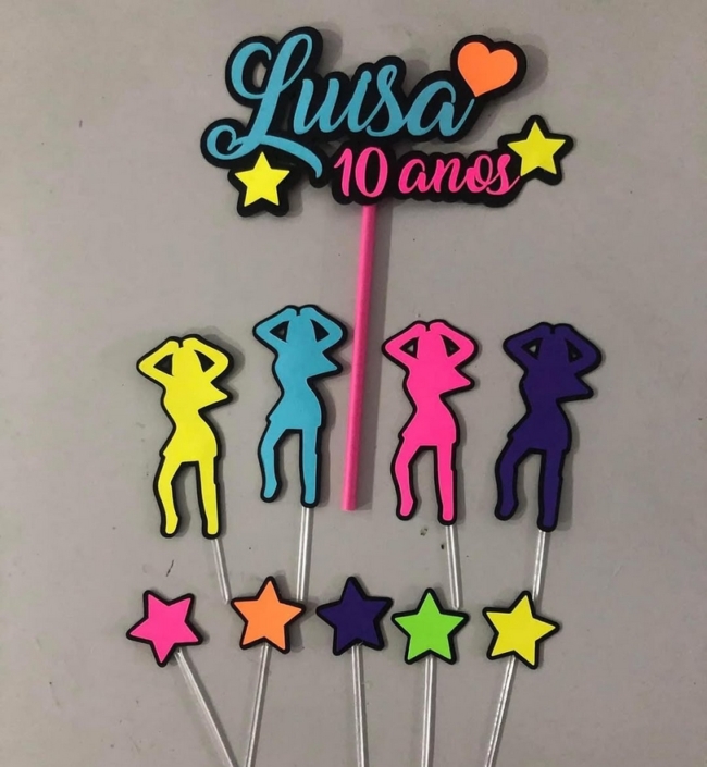 29 topo de bolo neon personalizado @casas gaspar