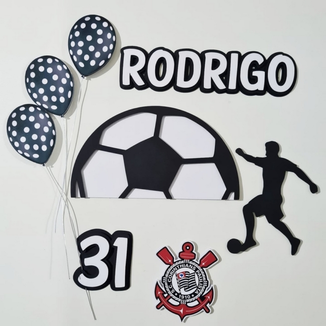 3 topo de bolo Corinthians simples @mimosdapripa