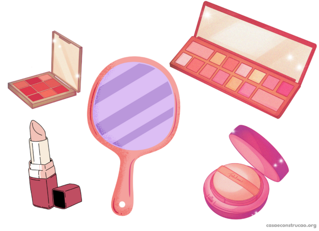 32 topo de bolo de maquiagem grátis para imprimir