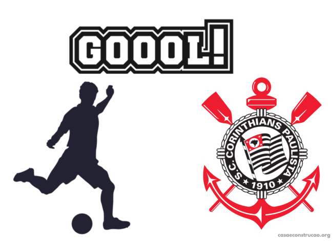 44 topo de bolo Corinthians grátis para imprimir