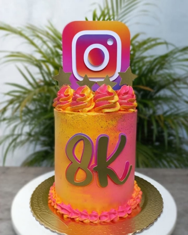 5 topo de bolo Instagram simples @annalima mimos
