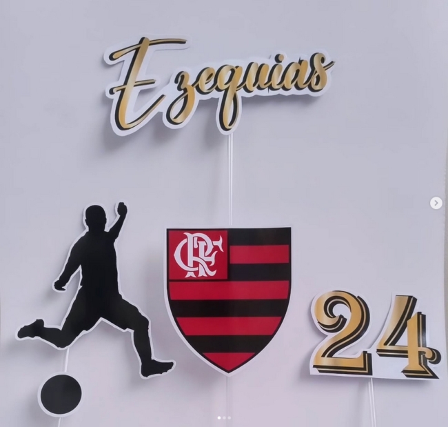 5 topo de bolo do Flamengo simples @yah designer