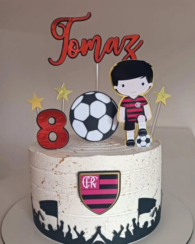 8 topo de bolo infantil do Flamengo @edna amorimcouto