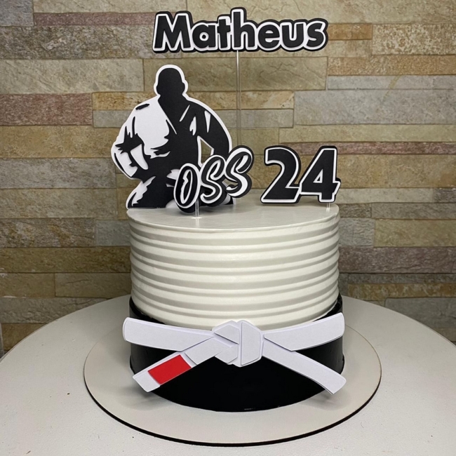 9 topo de bolo jiu jitsu personalizado @cellypapelaria